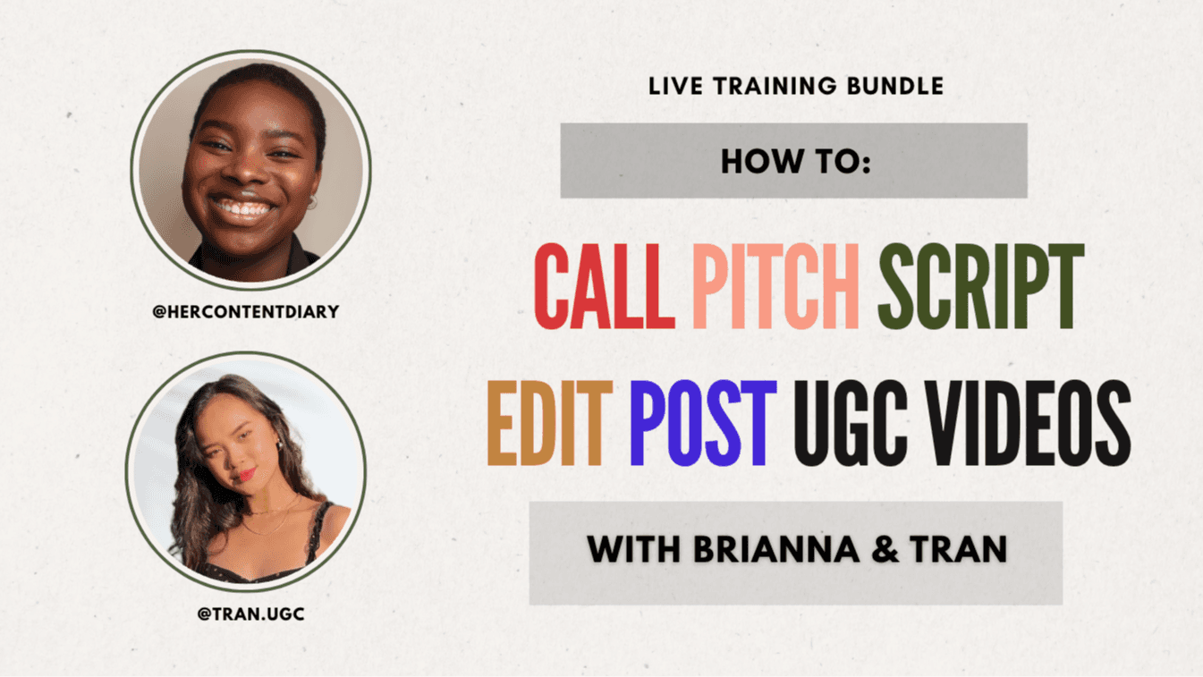 UGC MASTERCLASS BASICS BUNDLE