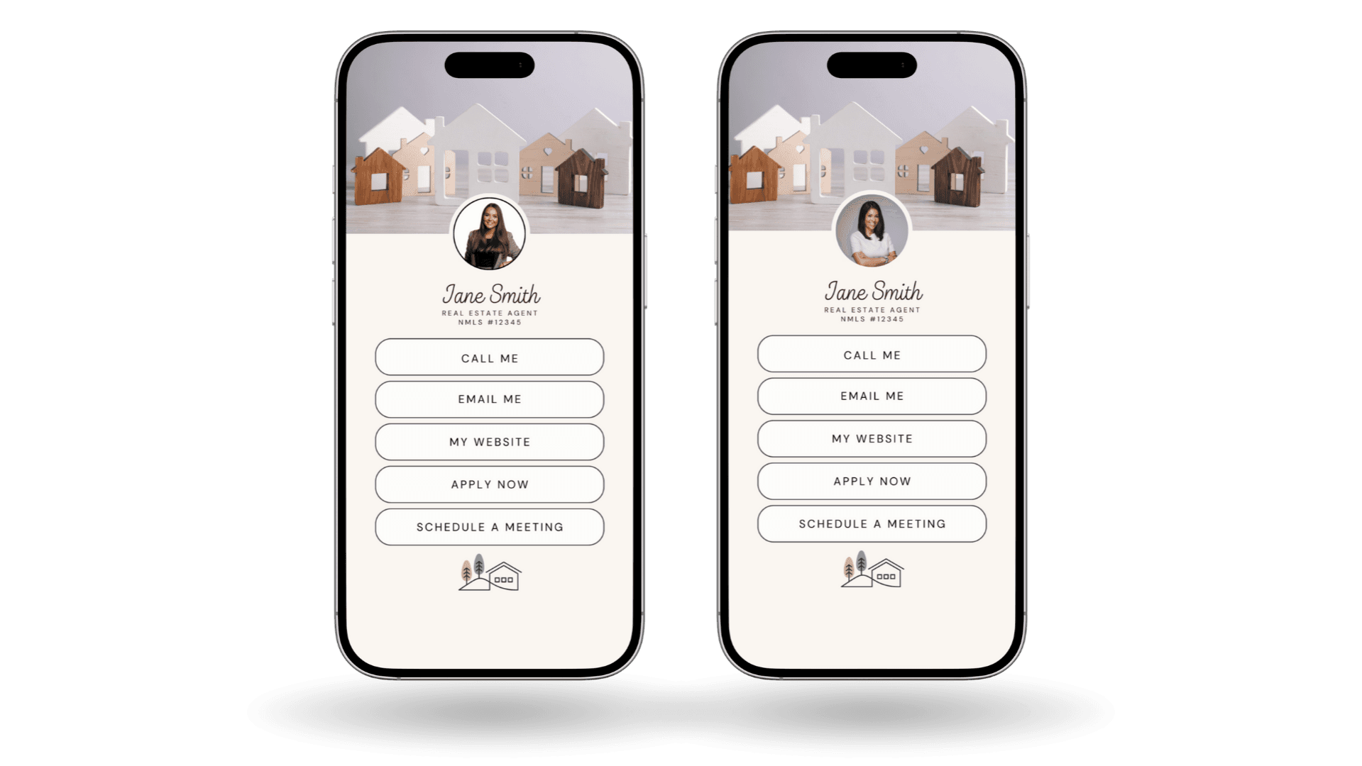 Customizable Digital Business Card Template