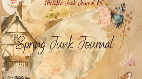 Spring Junk Journal Kit
