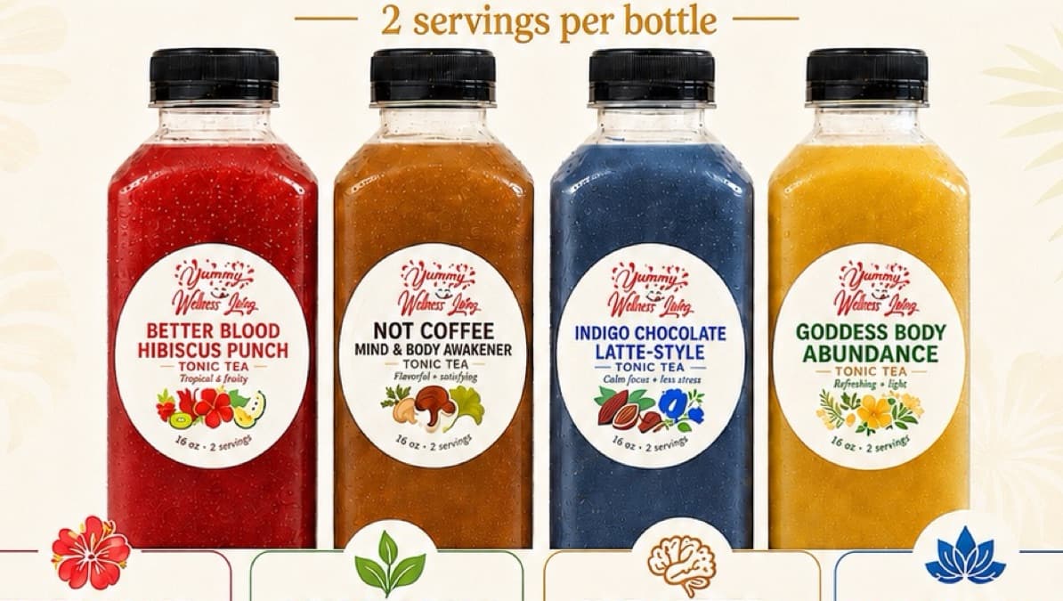 Single Bottled Tonic Tea