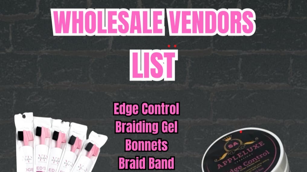 THE ULTIMATE VENDORS LIST