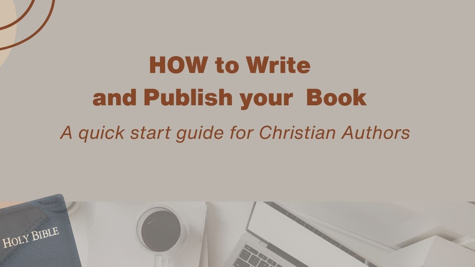 FREE- How to Write and Publish Your Book 