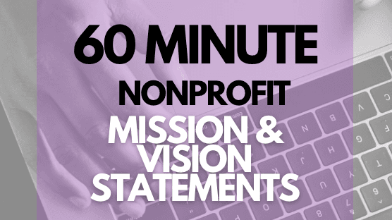 60 Minute Mission & Vision Statement eBook 