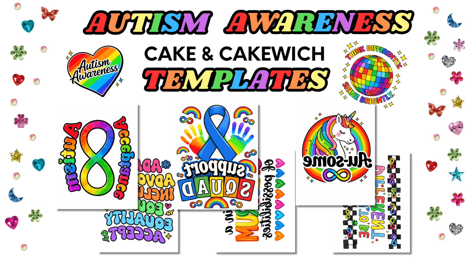 Get My Autism Awareness Templates!