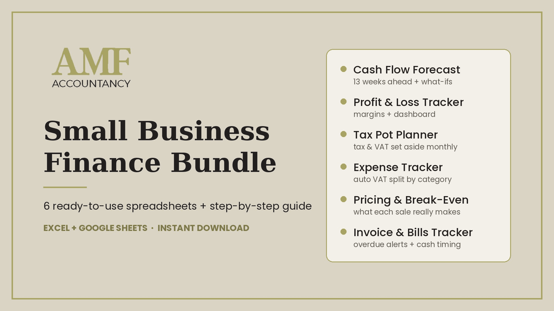 Small Business Finance Bundle