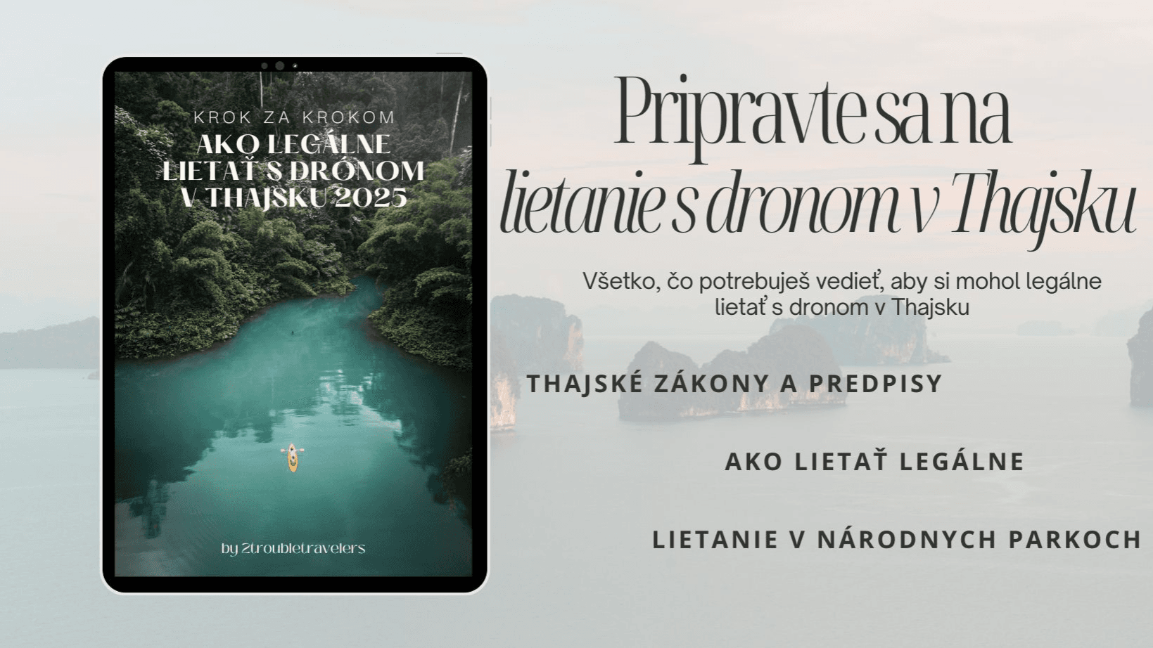 Ako lietať legálne s dronom v Thajsku 2025!