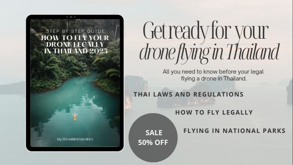 How to fly your drone legally in Thailand (EN/SK)