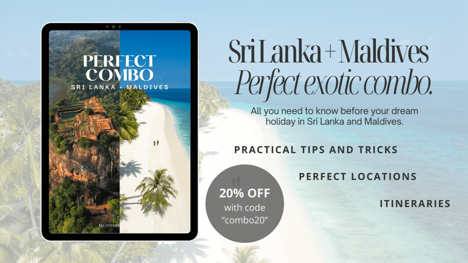 E-BOOK Sri Lanka + Maldives on budget (EN/SK)