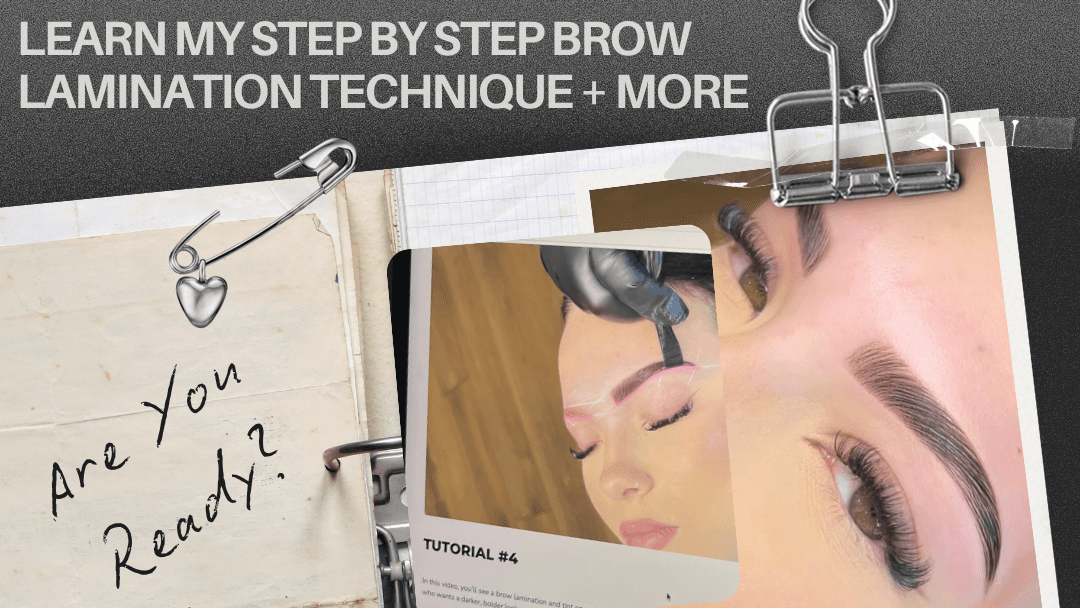 BROW LAMINATION, MAP, TINT, & WAX MASTERCLASS 