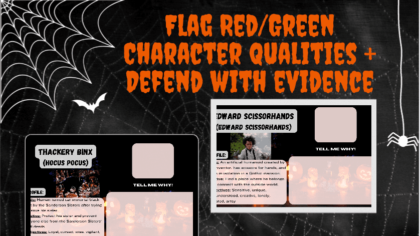 Let's Flag That: Spooky Character Edition