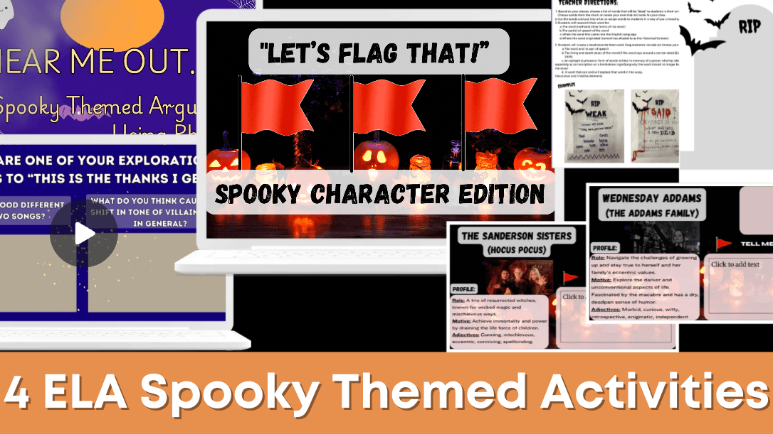 Spooky Season ELA Bundle