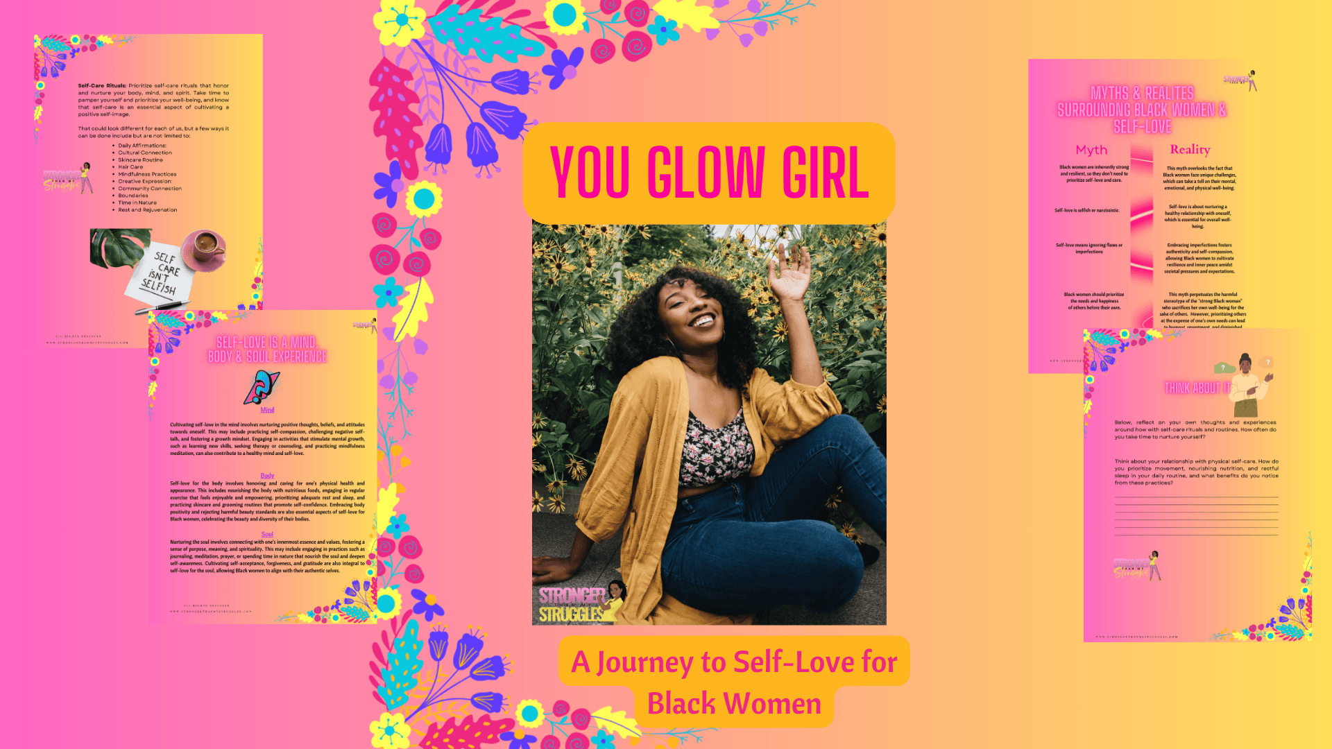 You Glow Girl! Self-Love Journal for Black Women