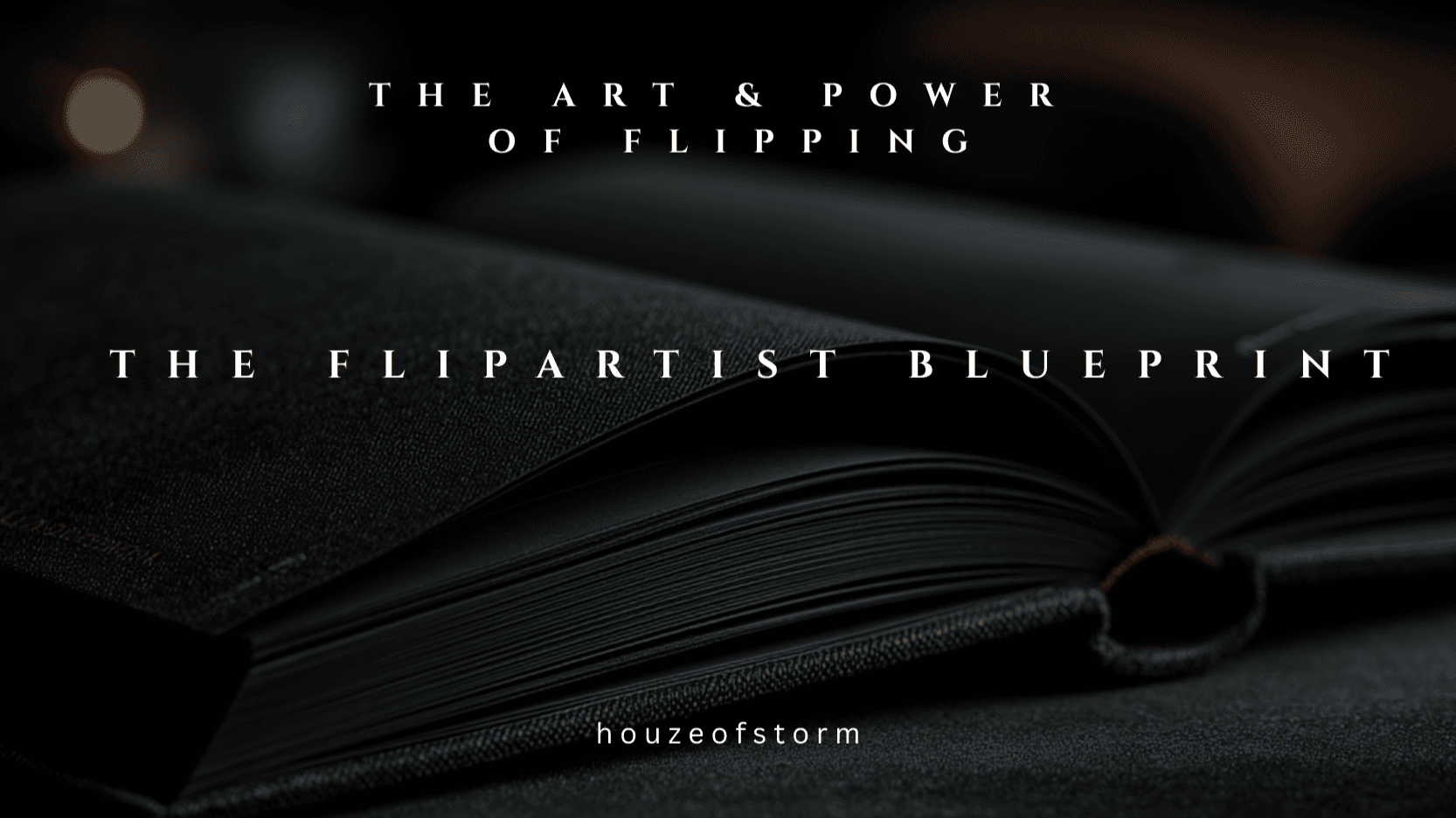 The FlipArtist Blueprint E-Book