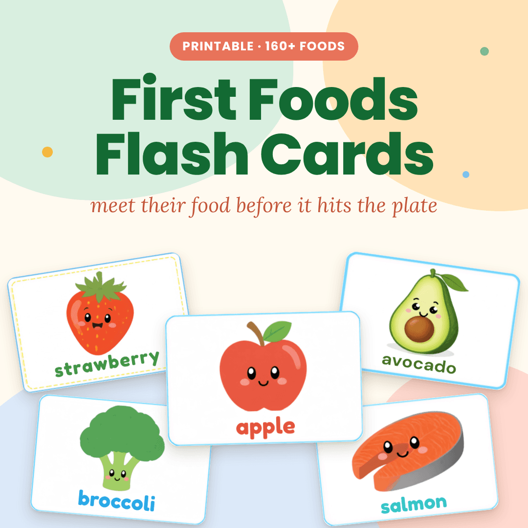 Help your baby love new foods before the first bit