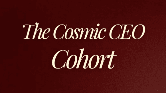 The Cosmic CEO Cohort  (Copy)