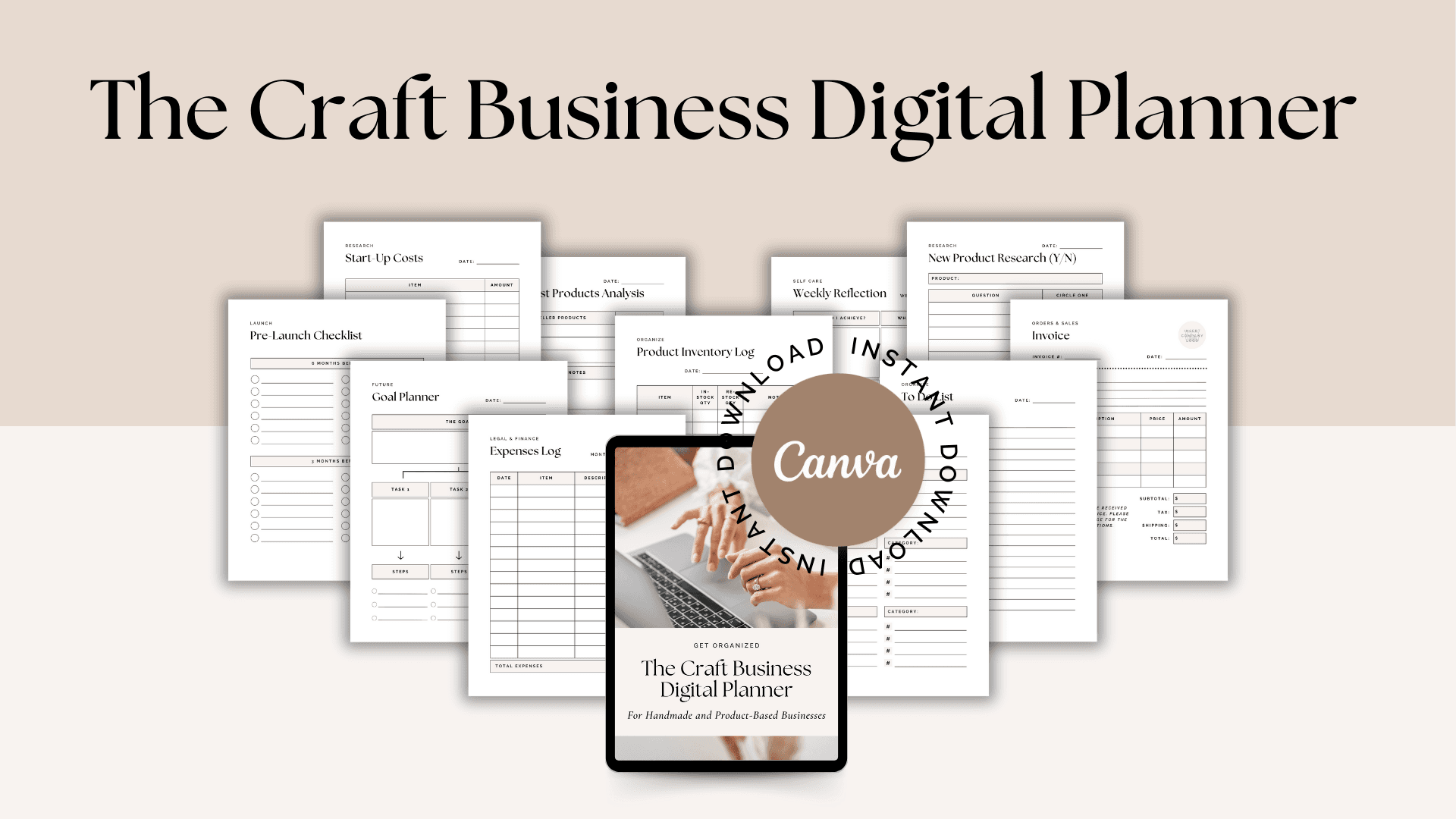 Get Your Craft Business Digital Planner!