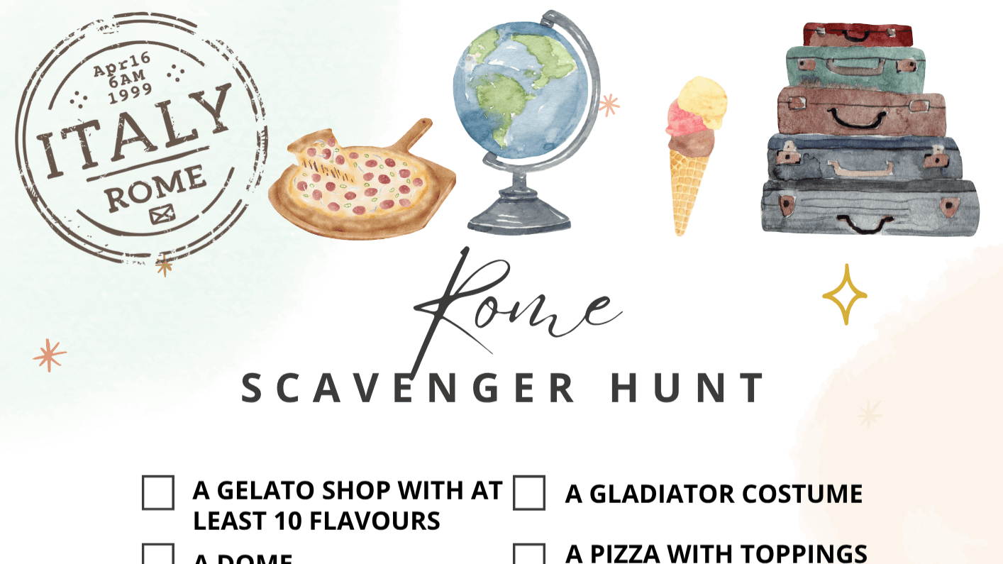 Rome Scavenger Hunt