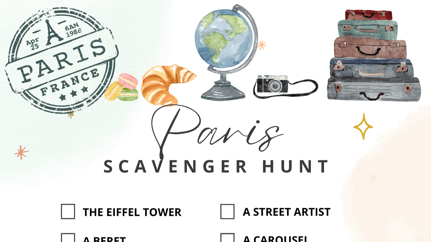 Paris Scavenger Hunt