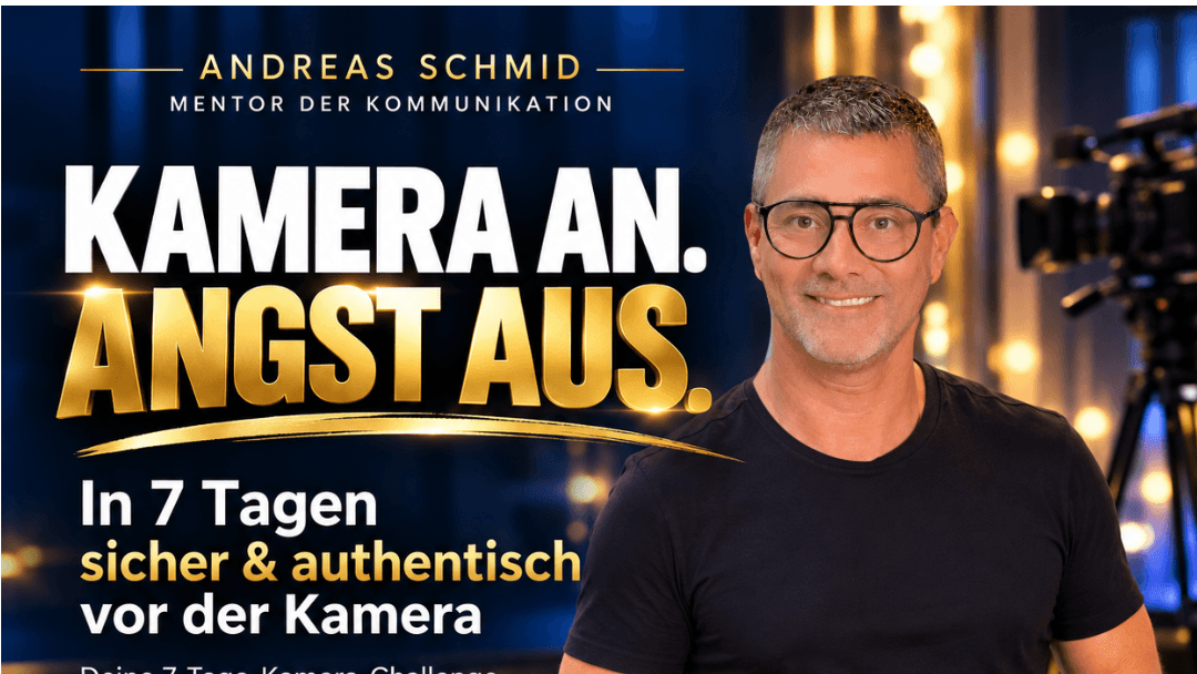 KAMERA AN. ANGST AUS.     7-Tage-Kamera-Challenge