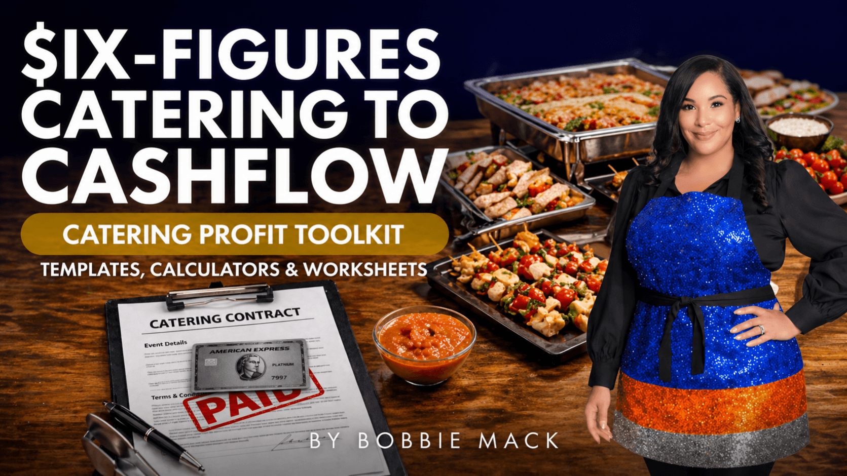 Six Figures: Catering to Cashflow Profit Toolkit™️