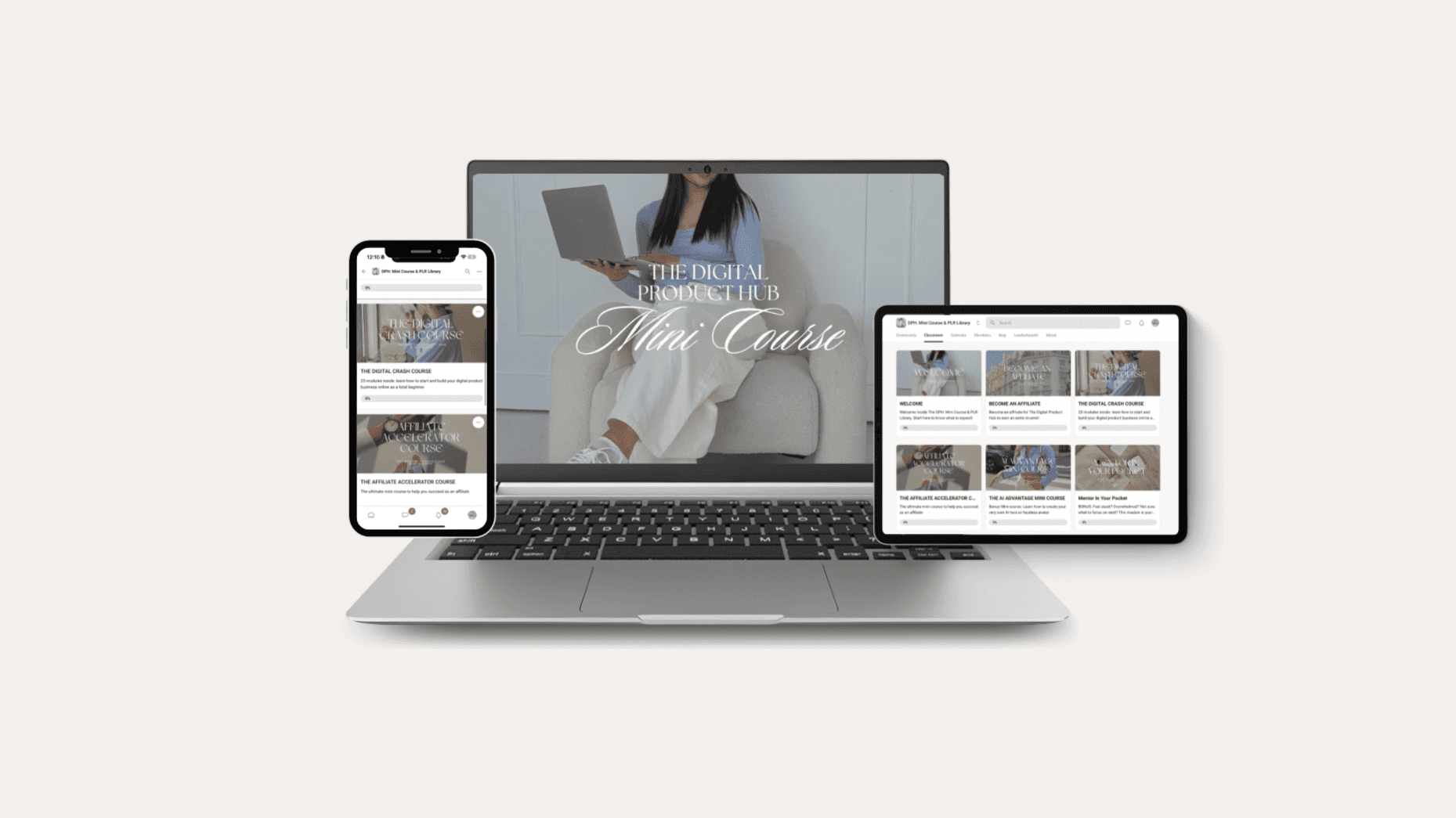 Digital Product Hub Mini- SNEAK PEAK 🩵