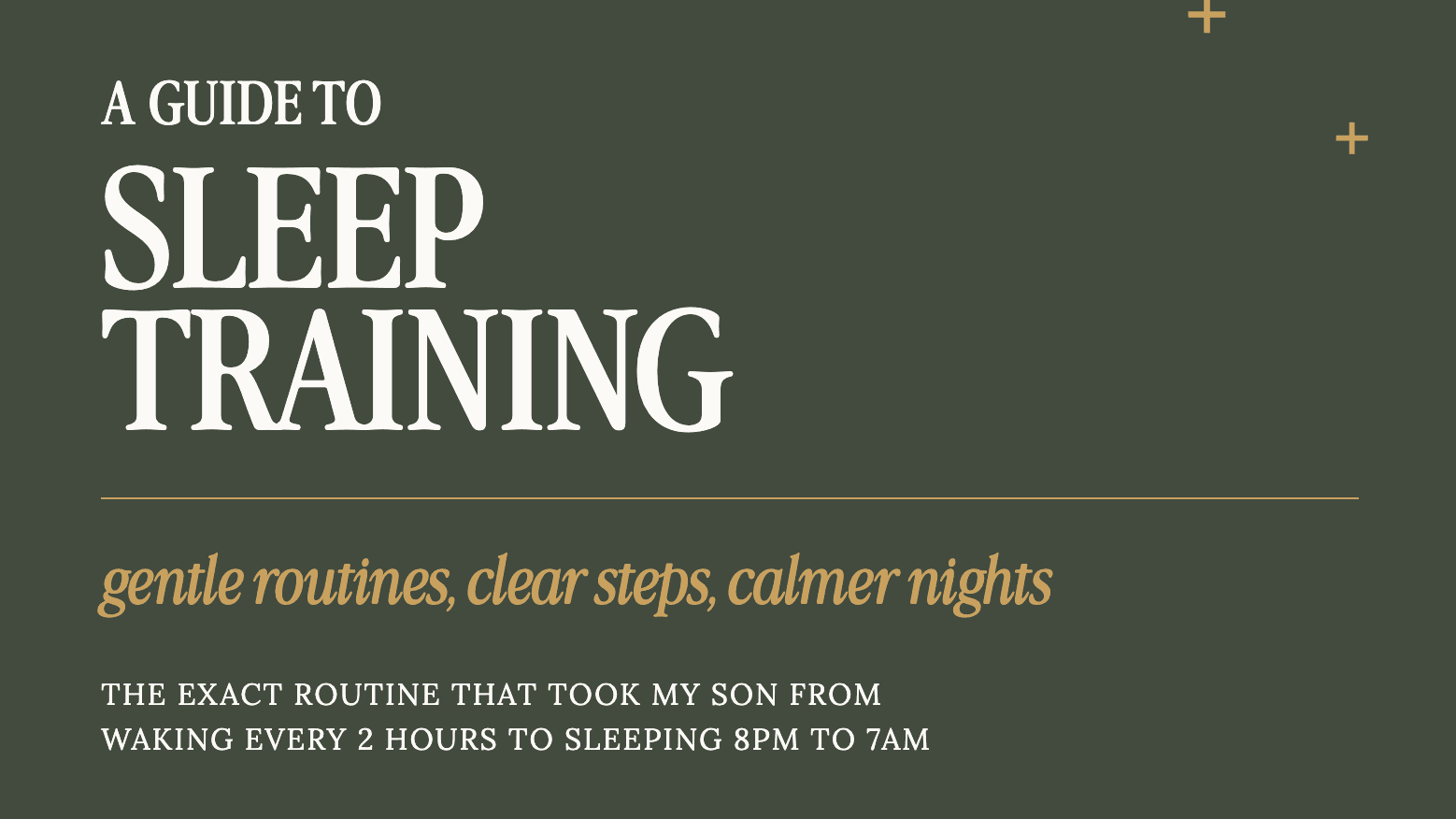 The Sleep Training Guide