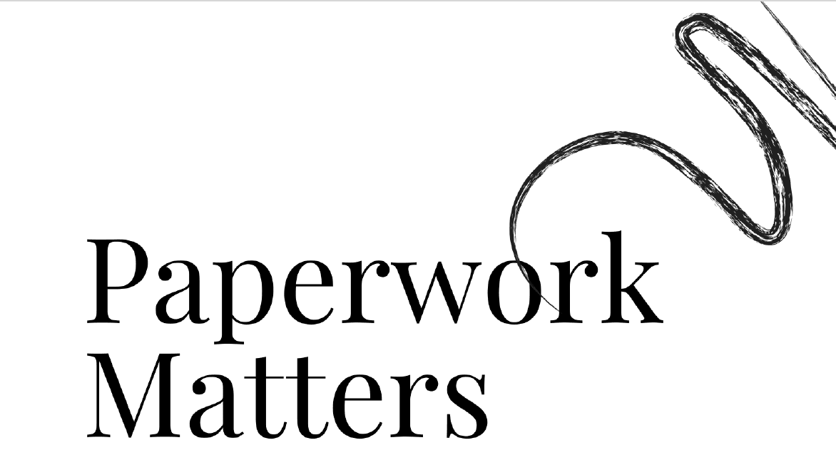 Get the Paperwork Matters Guide Now!