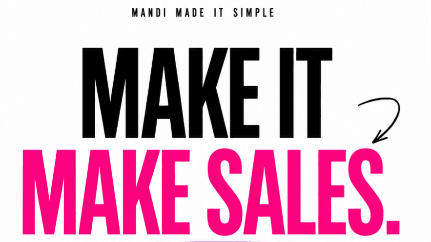 Make It Make Sales Ebook PREORDER