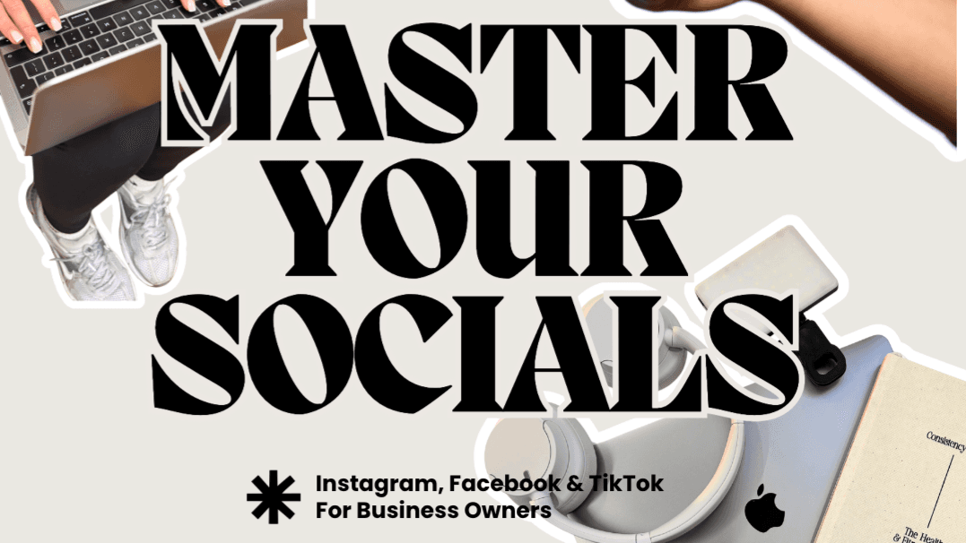 ONLINE Social Media MASTERCLASS DISCOUNTED!
