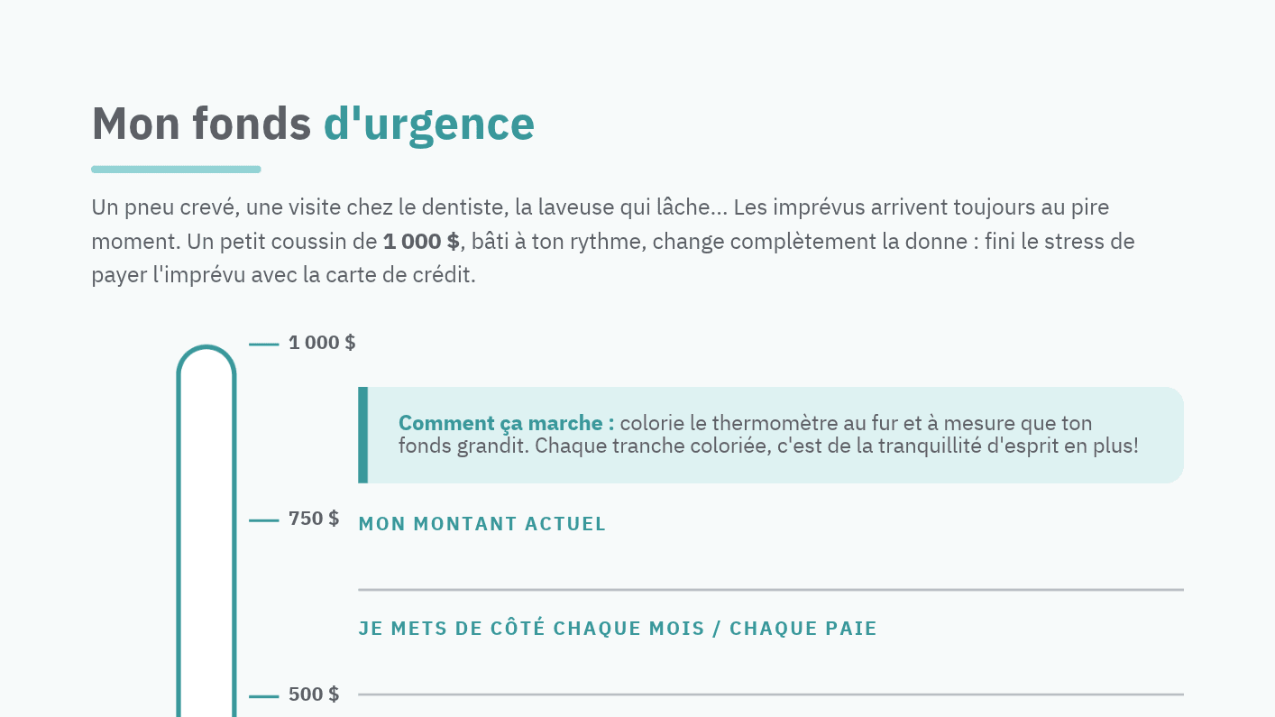 Mon budget sans stress 💛