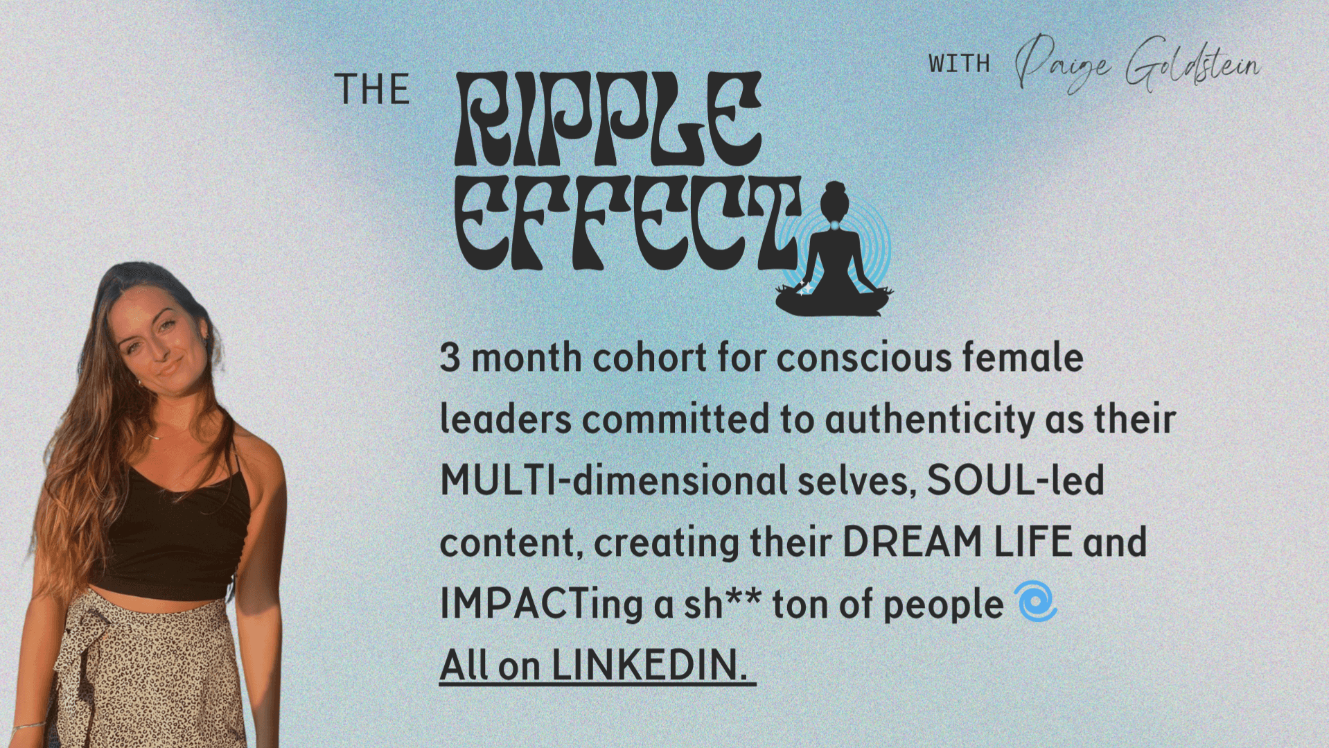 LinkedIn cohort for soul-led female leaders 🌀