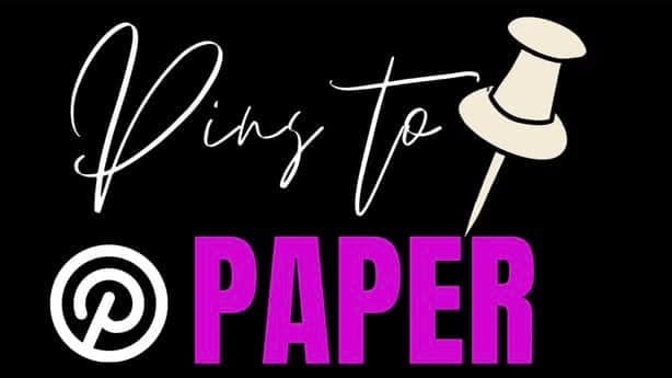 Pins To Paper Ebook 