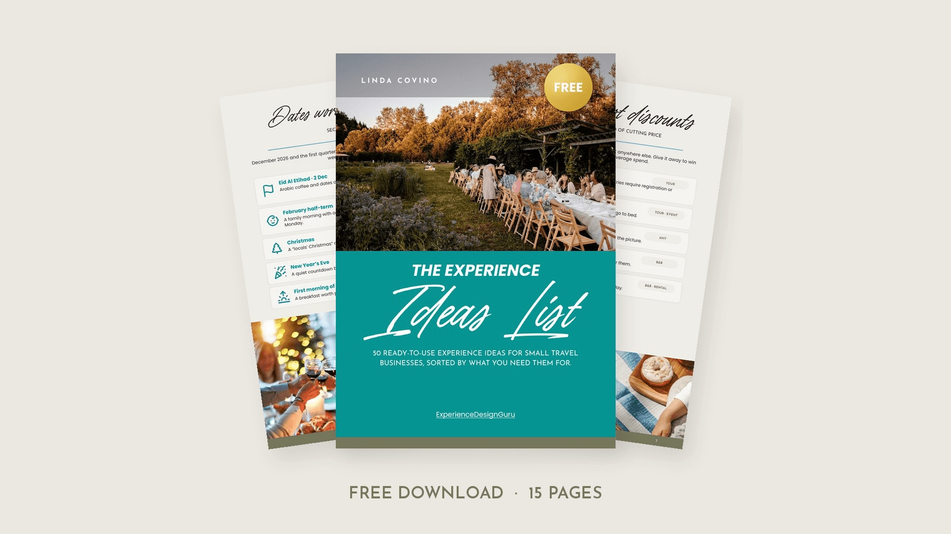 The Experience Ideas List