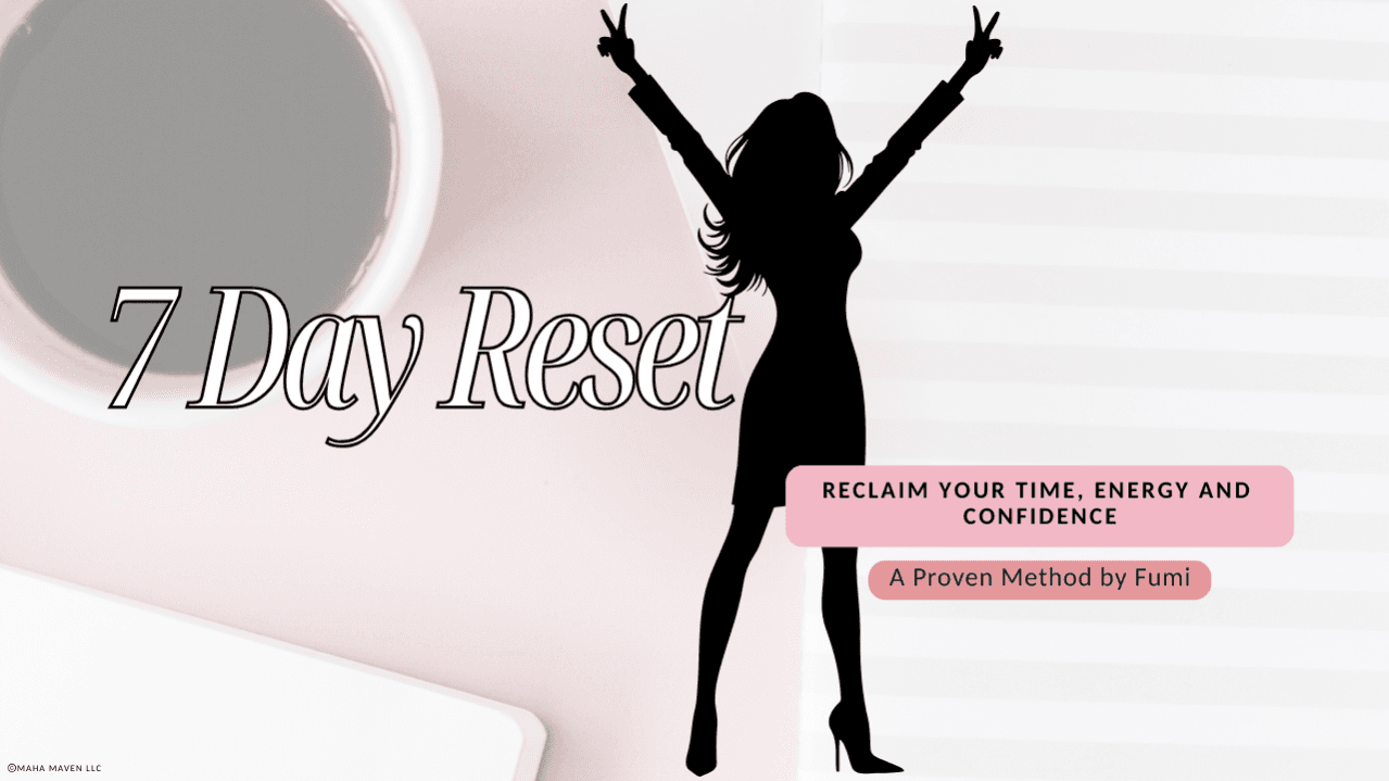Take Yourself Seriously: 7 Day Guide
