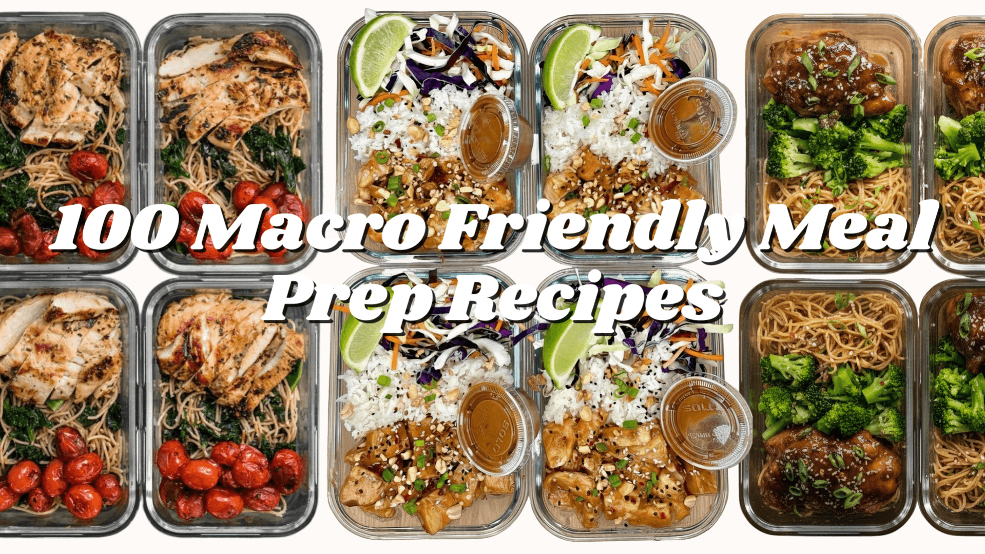 100+ High Protein Meal Prep Recipes