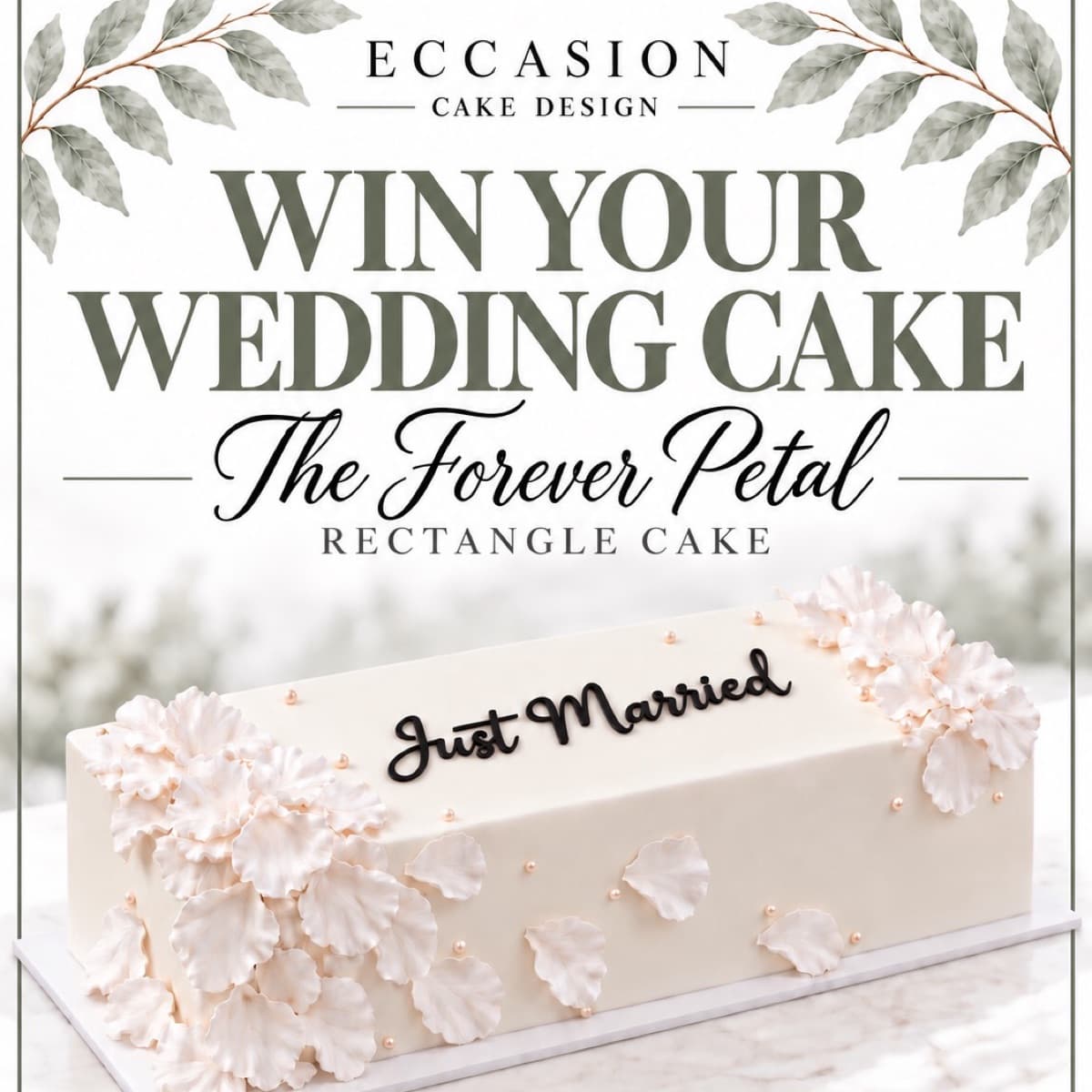 WIN YOUR WEDDING CAKE (Scotland weddings only)