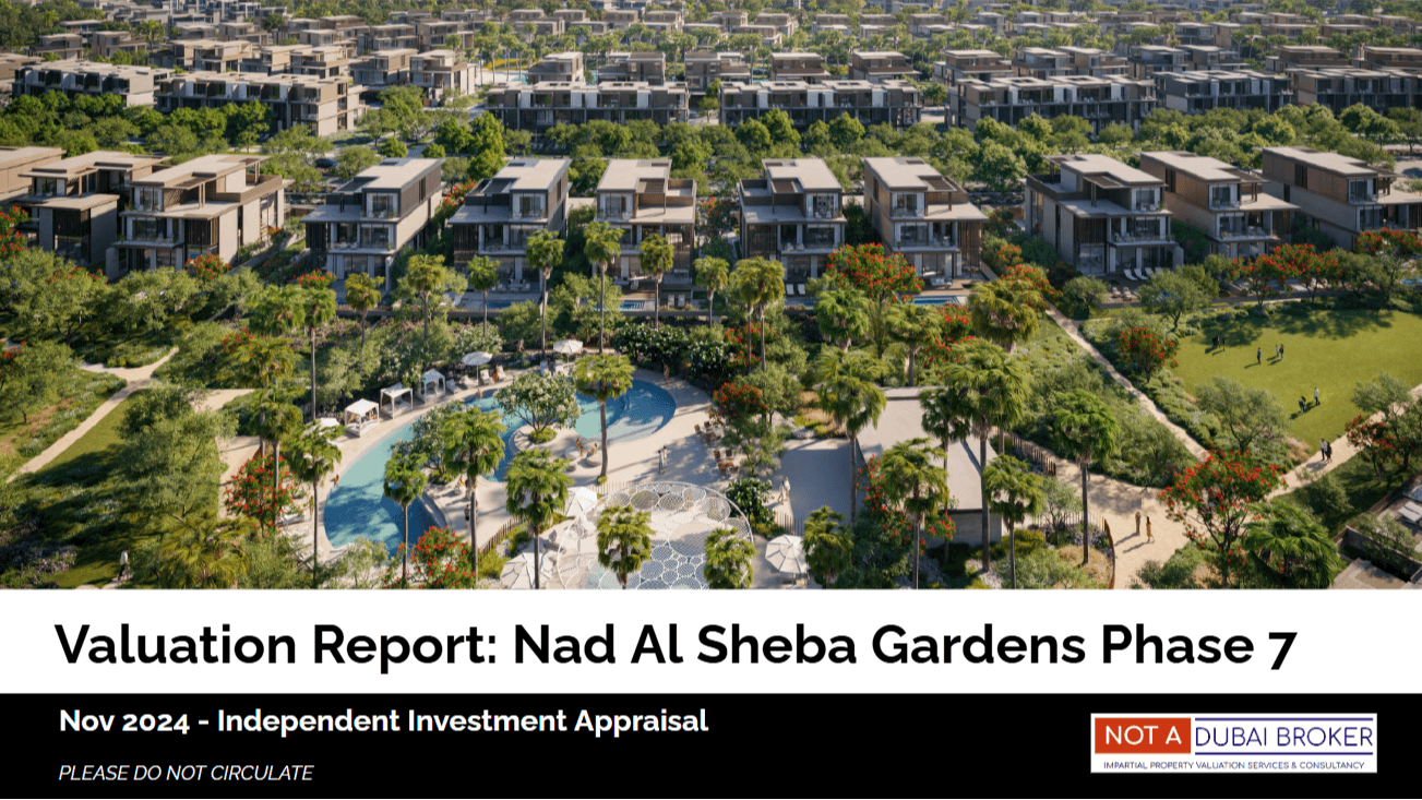 Valuation Report: Nad Al Sheba Gardens 7 - 3BR TH