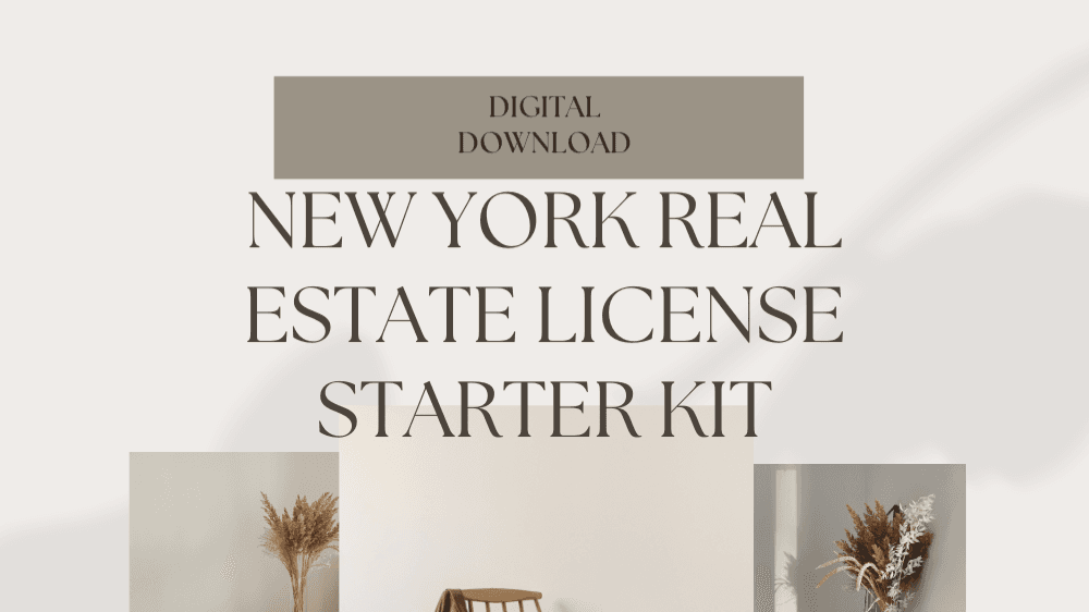 NY Real Estate License Starter Kit