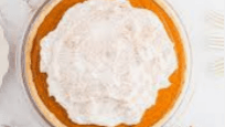 FREE Pumpkin Pie Template for Shaving Cream