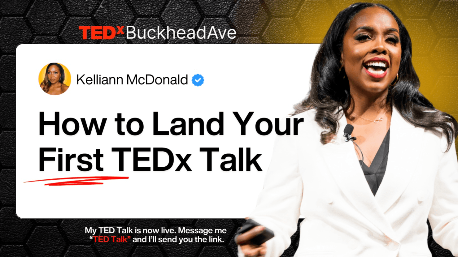 How to Land Your First TEDx Talk 🔴