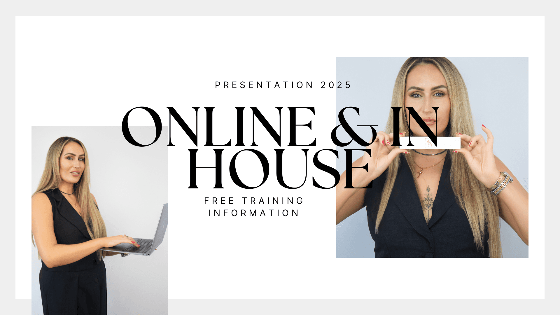 FREE info package- online & in-house courses