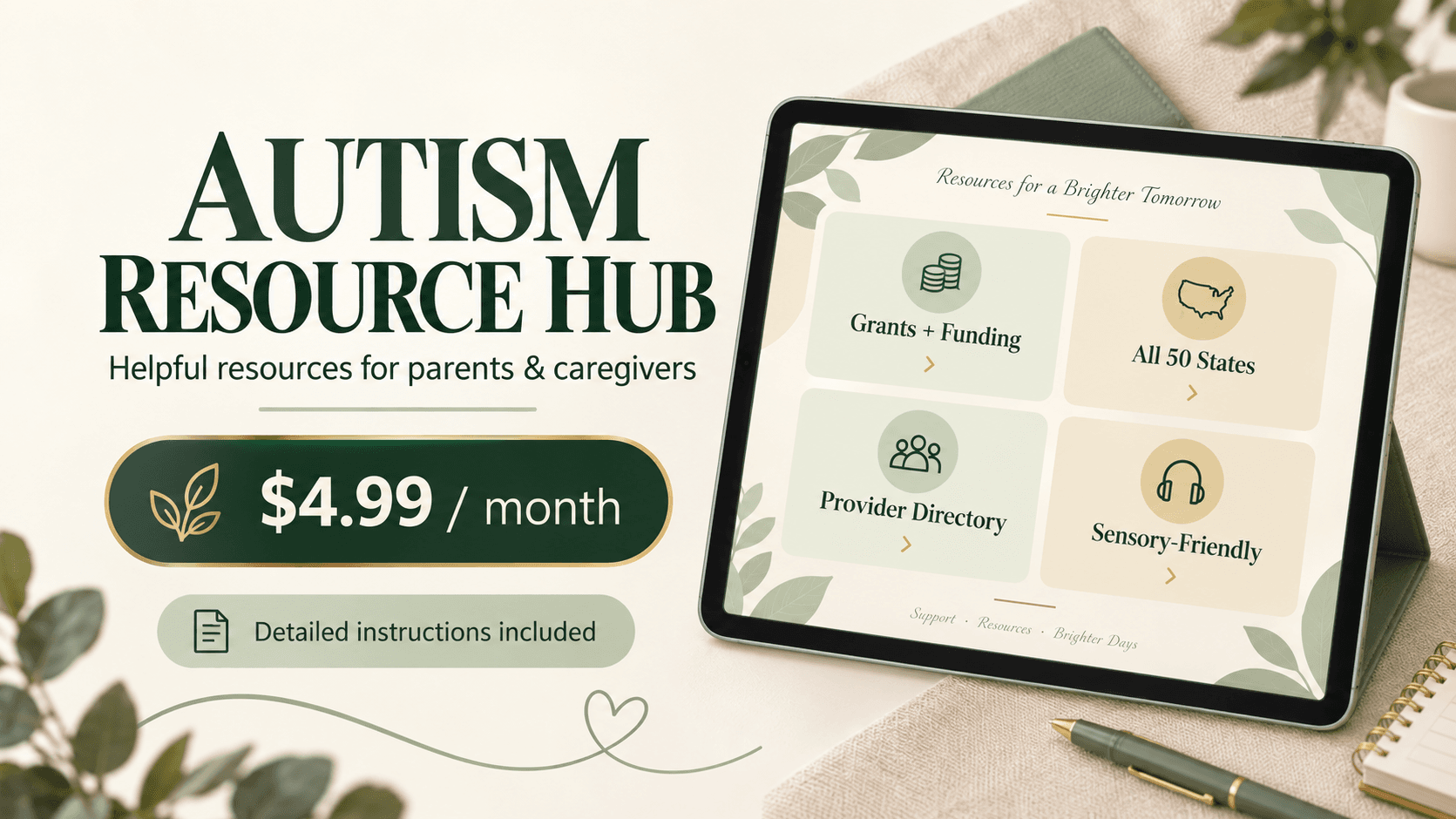 The Autism Resource Hub (US only)