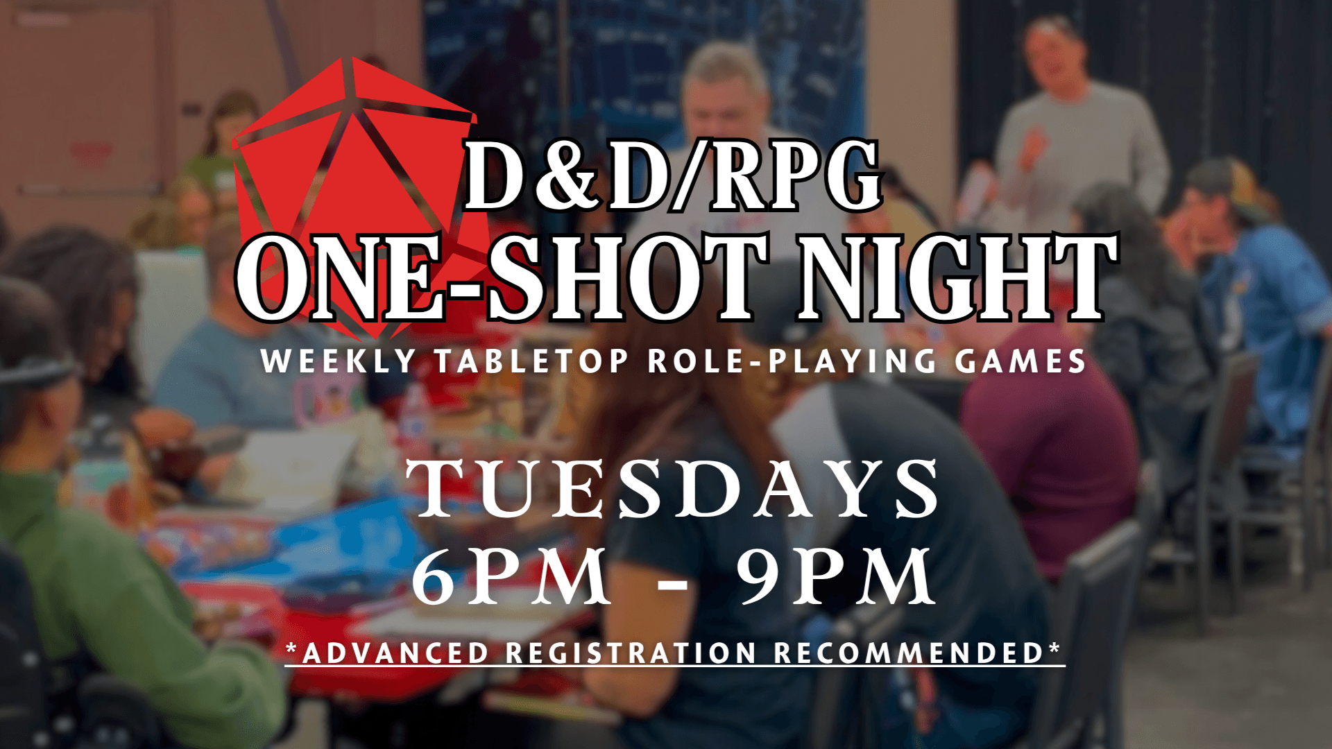 Tuesday One-Shot Night