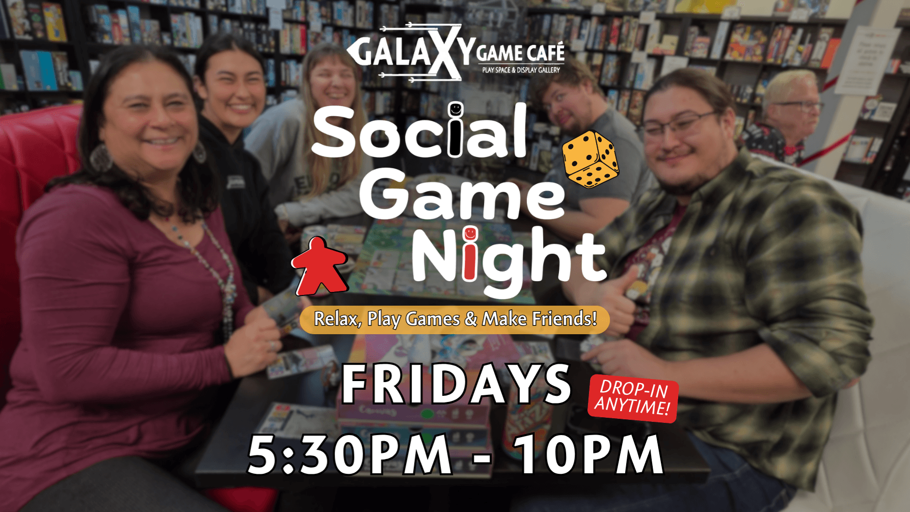 Social Game Night | Fridays @ 5:30PM