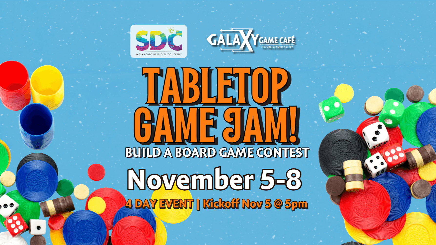 Tabletop Game Jam | Nov 5-8