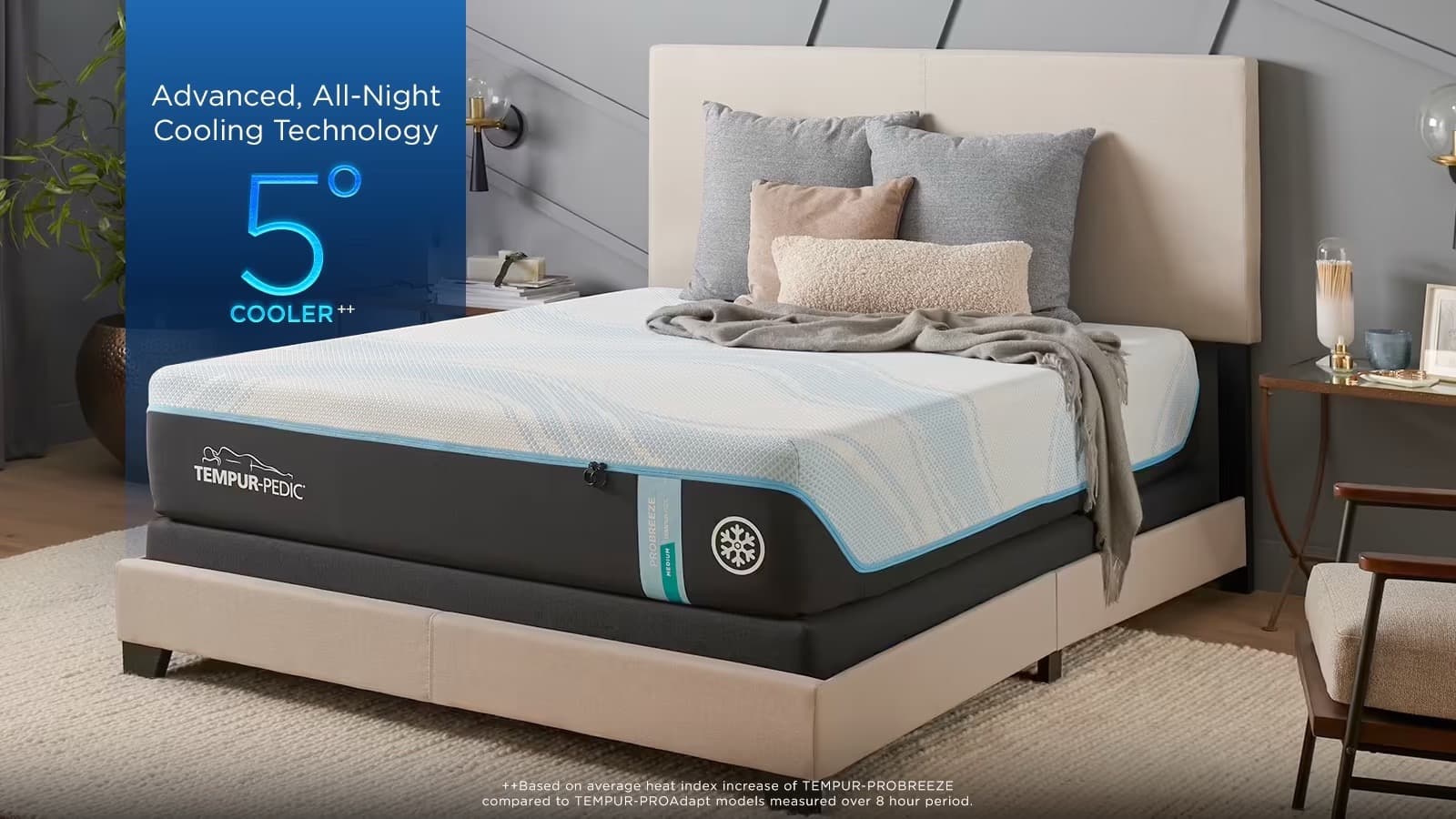 TEMPUR-Pro Breeze® Medium- Queen 