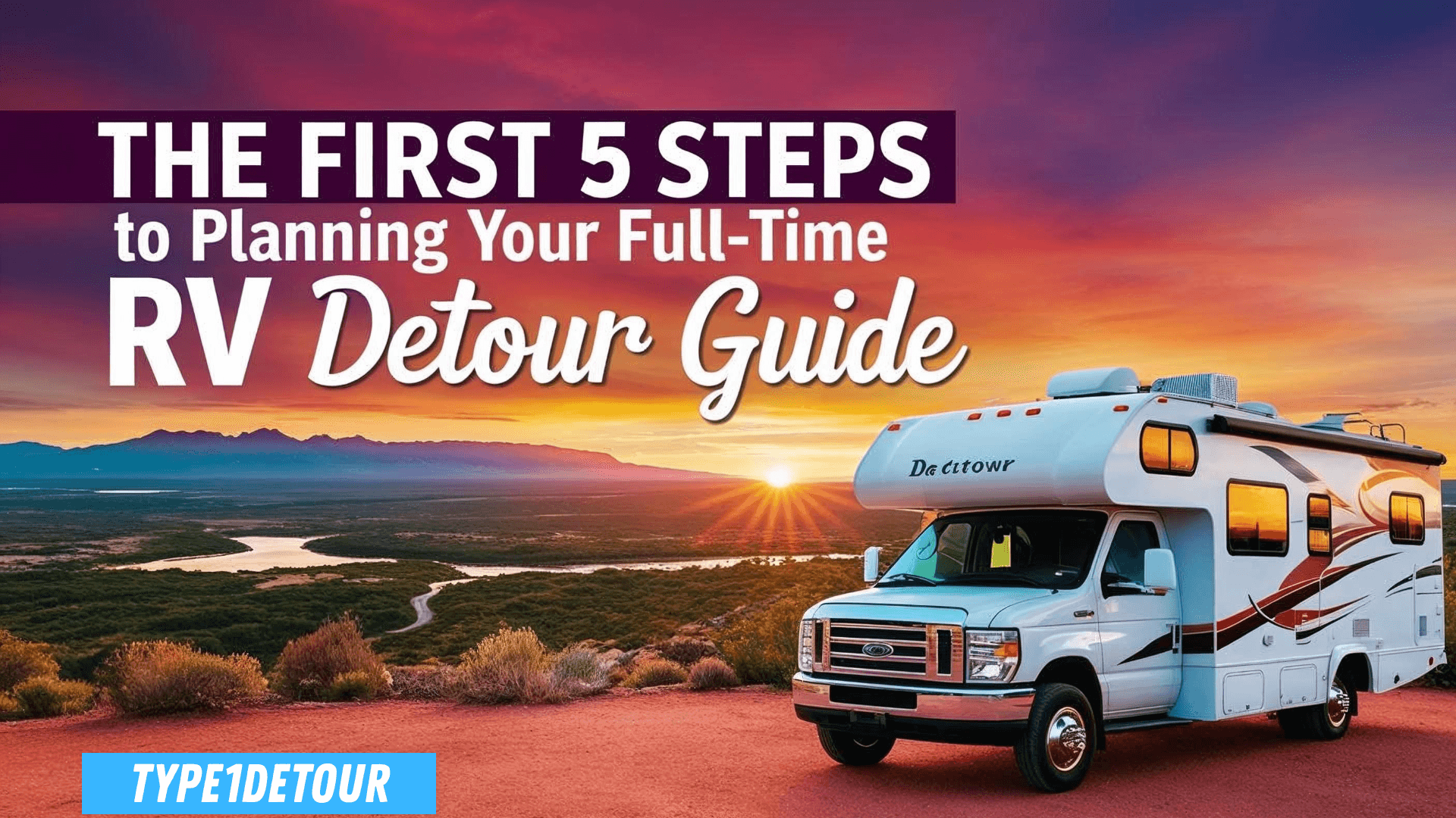 First 5 Steps to Planning Your Full-Time RV Detour
