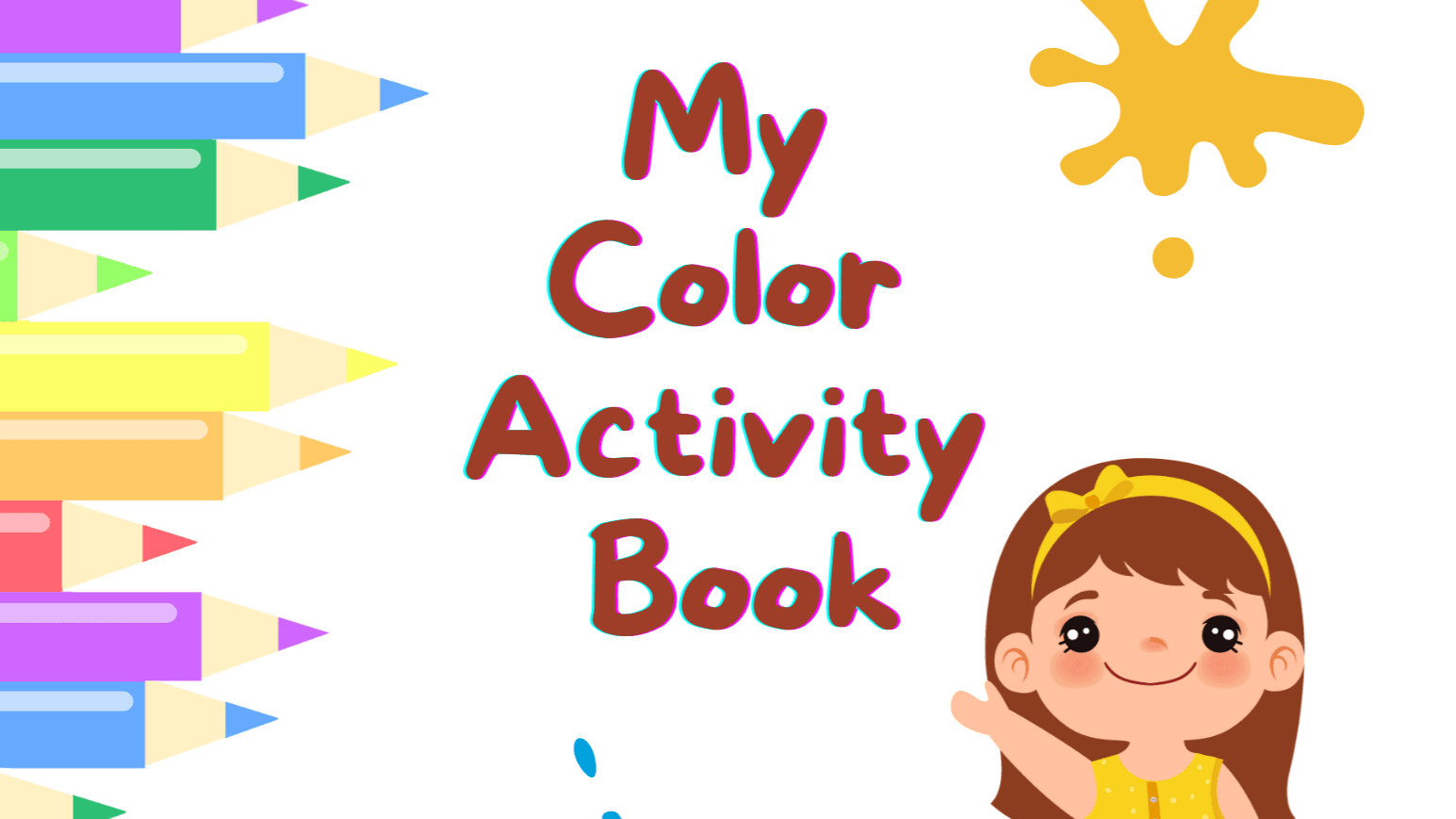 Color Activity Book: 16 Colors