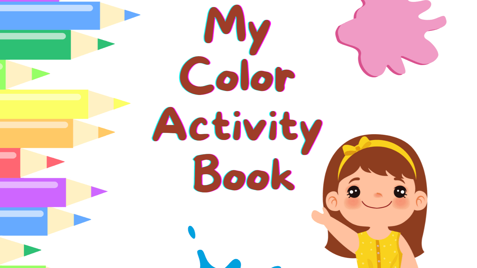 Color Activity Book: 24 Colors
