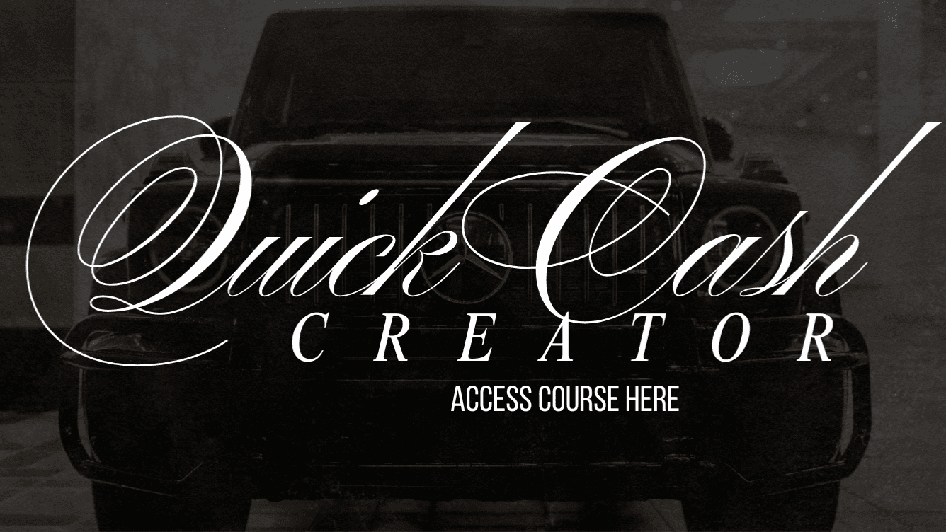 Quick Cash Creator™  + Weekly Coaching